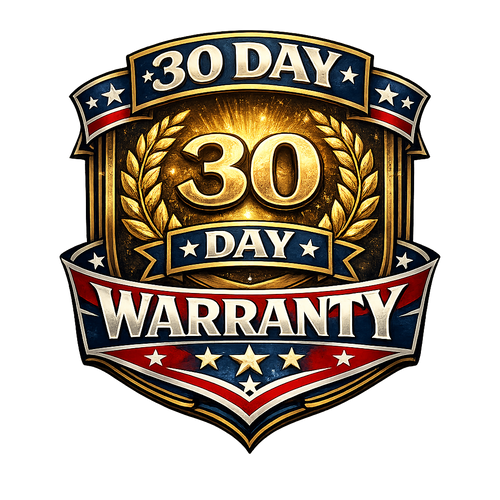 30-Day Warranty